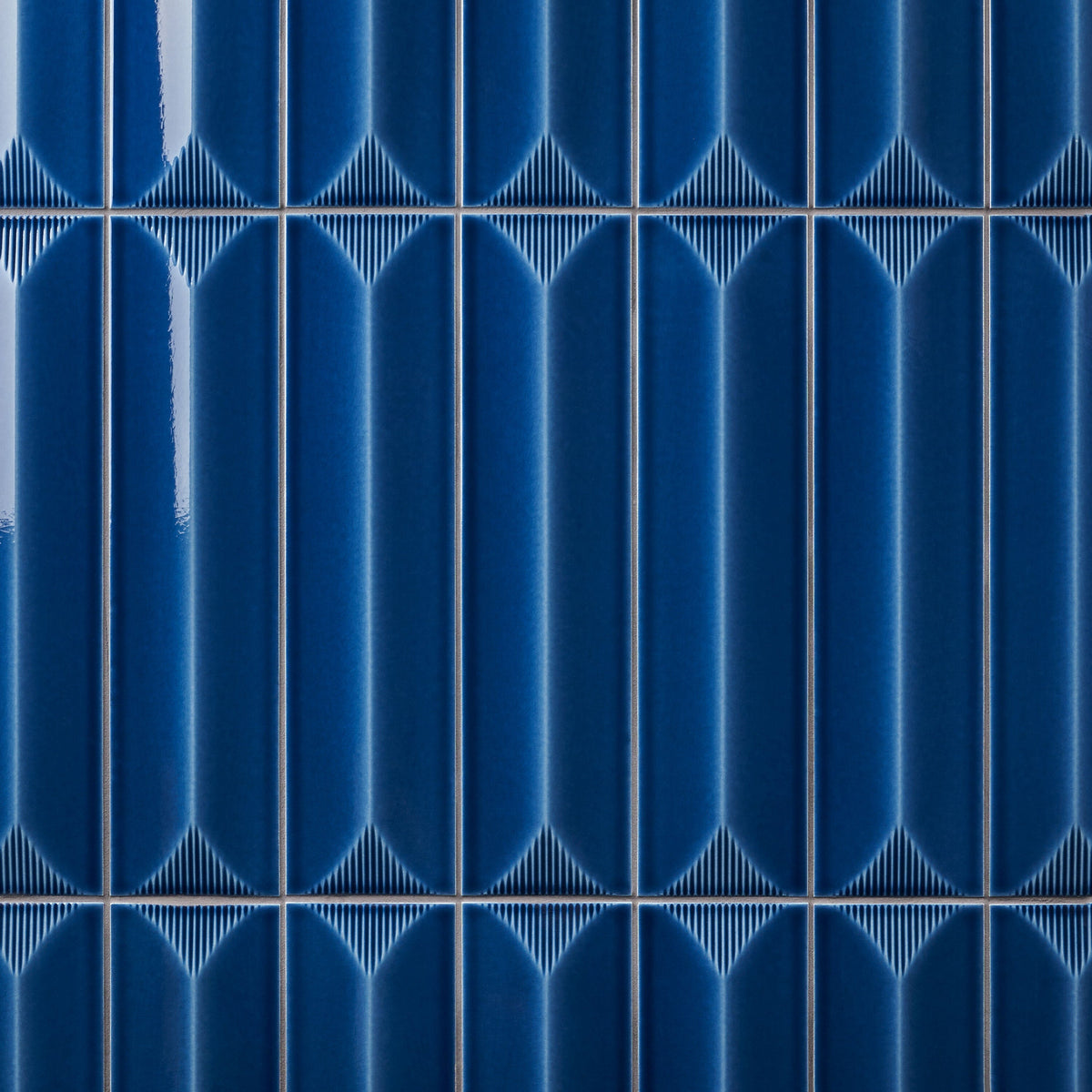 Artmore Tile Refined Nautical Blue 4-in x 16-in Glazed Ceramic Subway Wall Tile product image