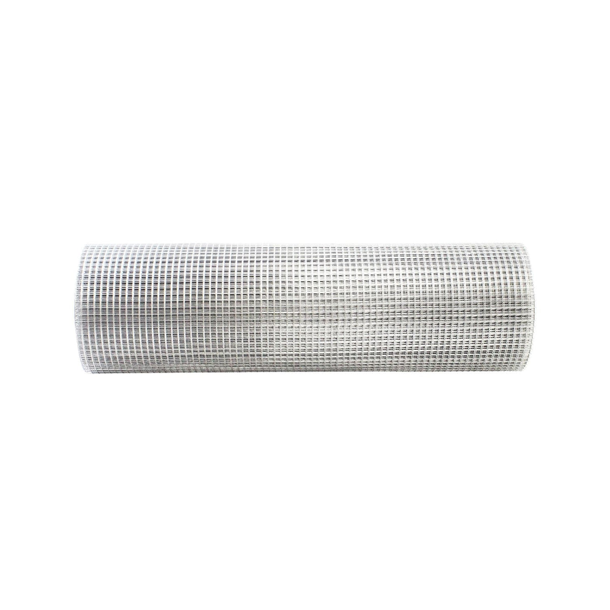 Bybafun 100-ft x 4-ft 23-Gauge Silver Metal Hardware Cloth Rolled Fencing with Mesh