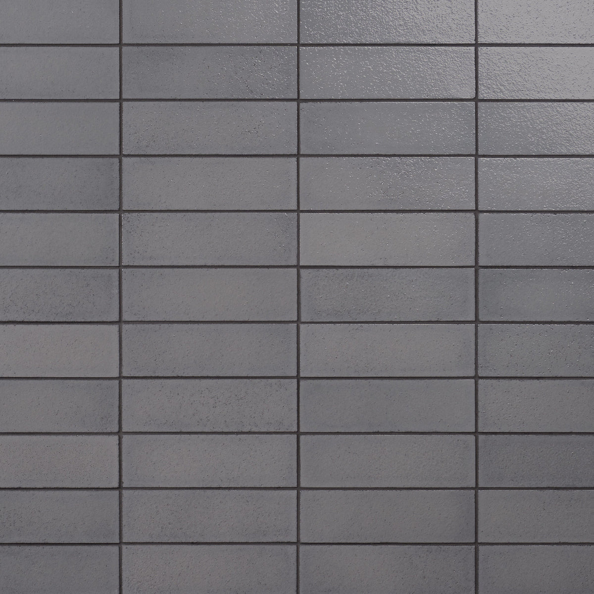 Artmore Tile ColorBrick Fossil Gray 2-in x 8-in Glossy Natural stone Basalt Encaustic Floor and Wall Tile product image