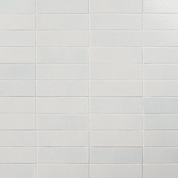 Artmore Tile ColorBrick Cotton 2-in x 8-in Glossy Natural stone Basalt Encaustic Floor and Wall Tile product image