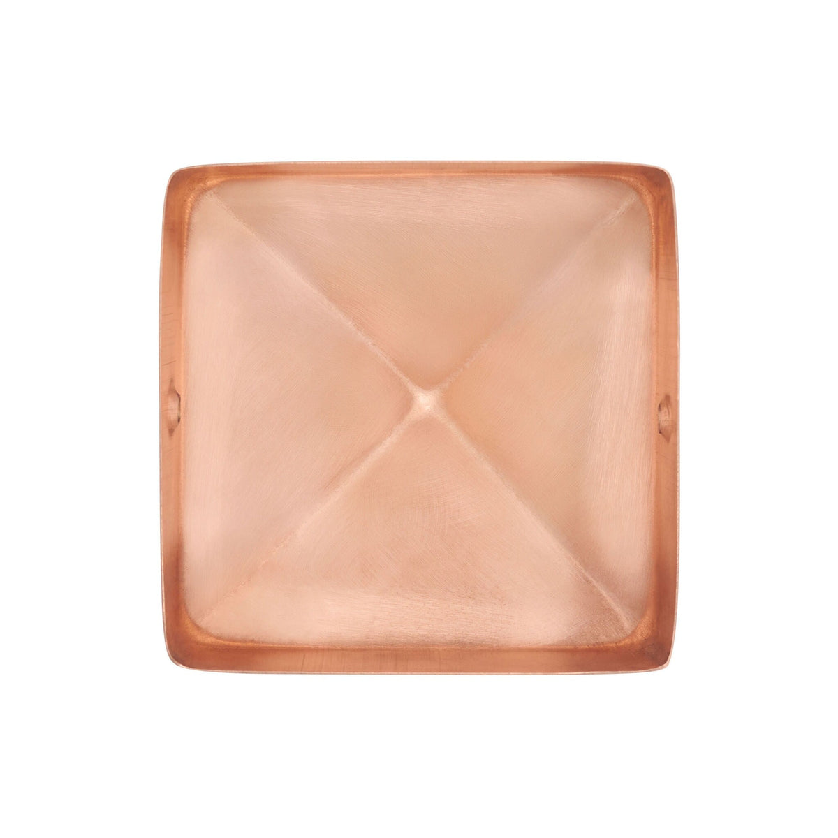 PERMAKAP 4-in x 4-in Pyramid Solid Polished Copper Deck Post Cap