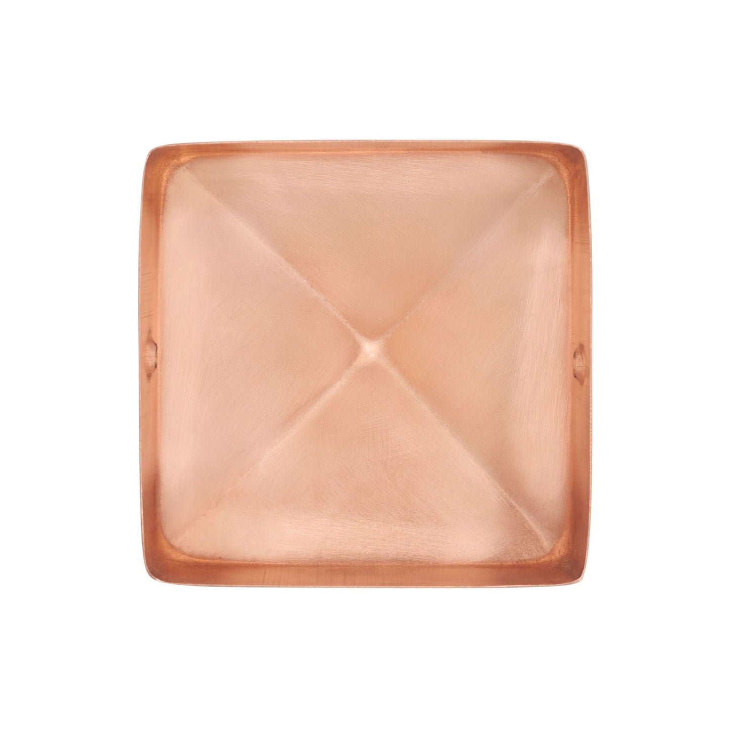 PERMAKAP 5-in x 5-in Pyramid Solid Polished Copper Deck Post Cap