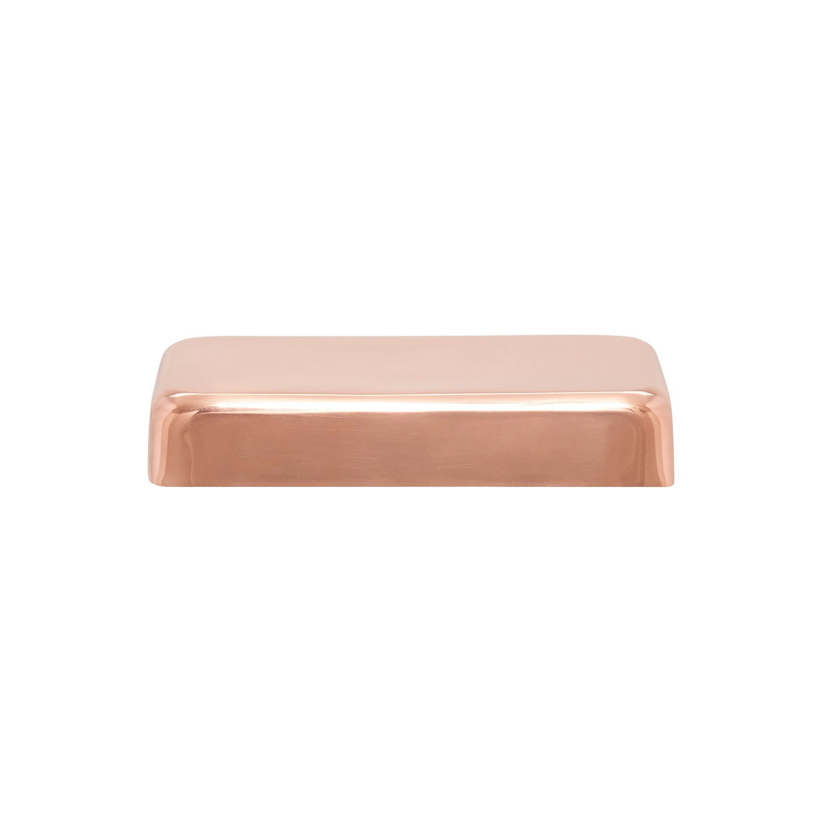 PERMAKAP 4-in x 6-in Flat Top Solid Polished Copper Deck Post Cap