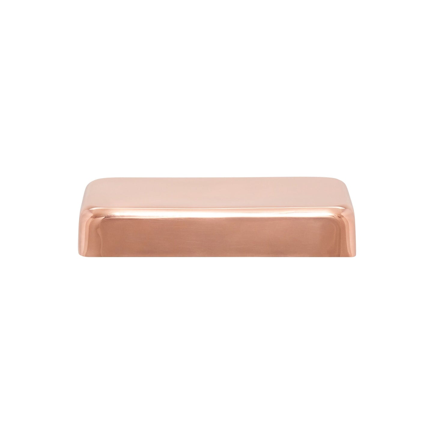 PERMAKAP 4-in x 6-in Flat Top Solid Polished Copper Deck Post Cap