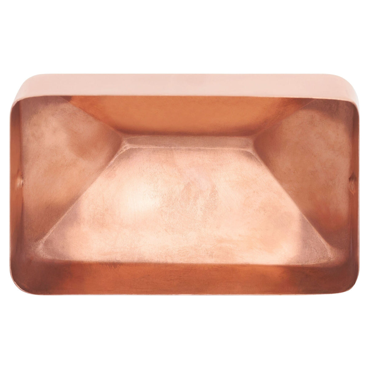 PERMAKAP 4-in x 6-in Pyramid Solid Polished Copper Deck Post Cap