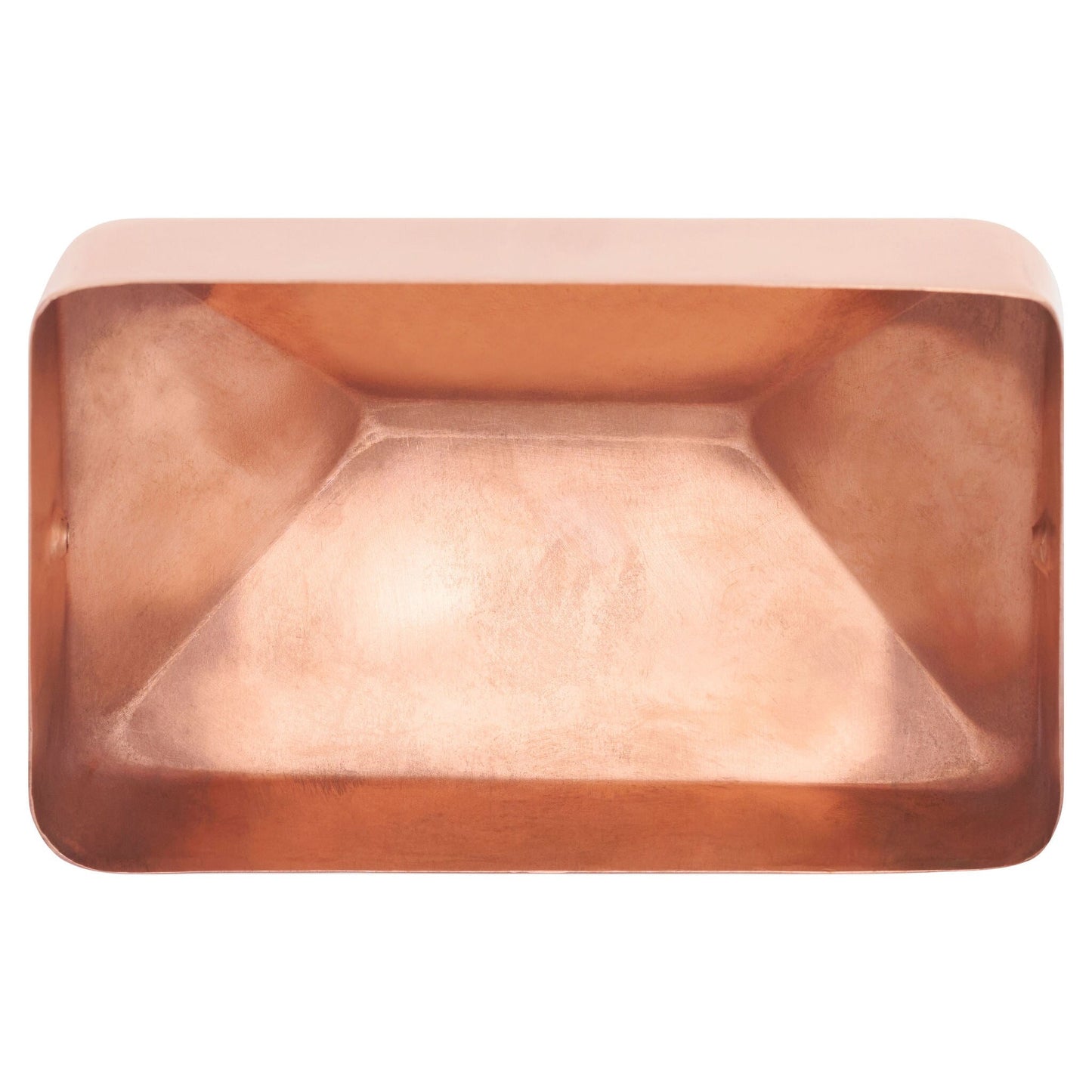 PERMAKAP 4-in x 6-in Pyramid Solid Polished Copper Deck Post Cap