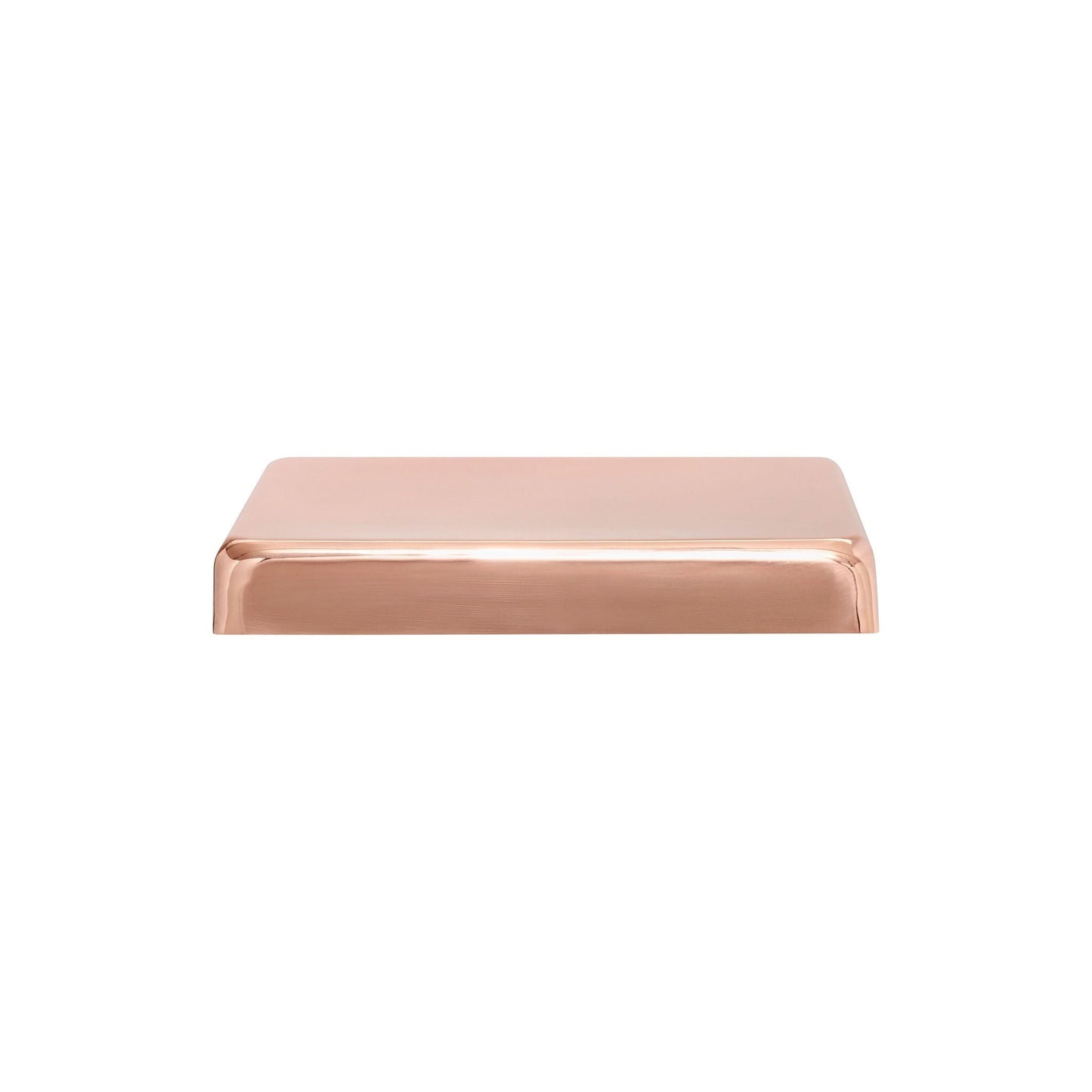 PERMAKAP 8-in x 8-in Flat Top Solid Polished Copper Deck Post Cap