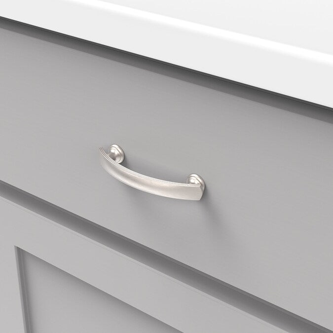 Hickory Hardware American Diner 3-in (76mm) Center to Center Stainless Steel Arch Handle Drawer Pull