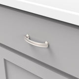 Hickory Hardware American Diner 3-in (76mm) Center to Center Stainless Steel Arch Handle Drawer Pull