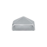 PERMAKAP 4-in x 4-in Pyramid Nautical Grade Polished Stainless Steel Deck Post Cap