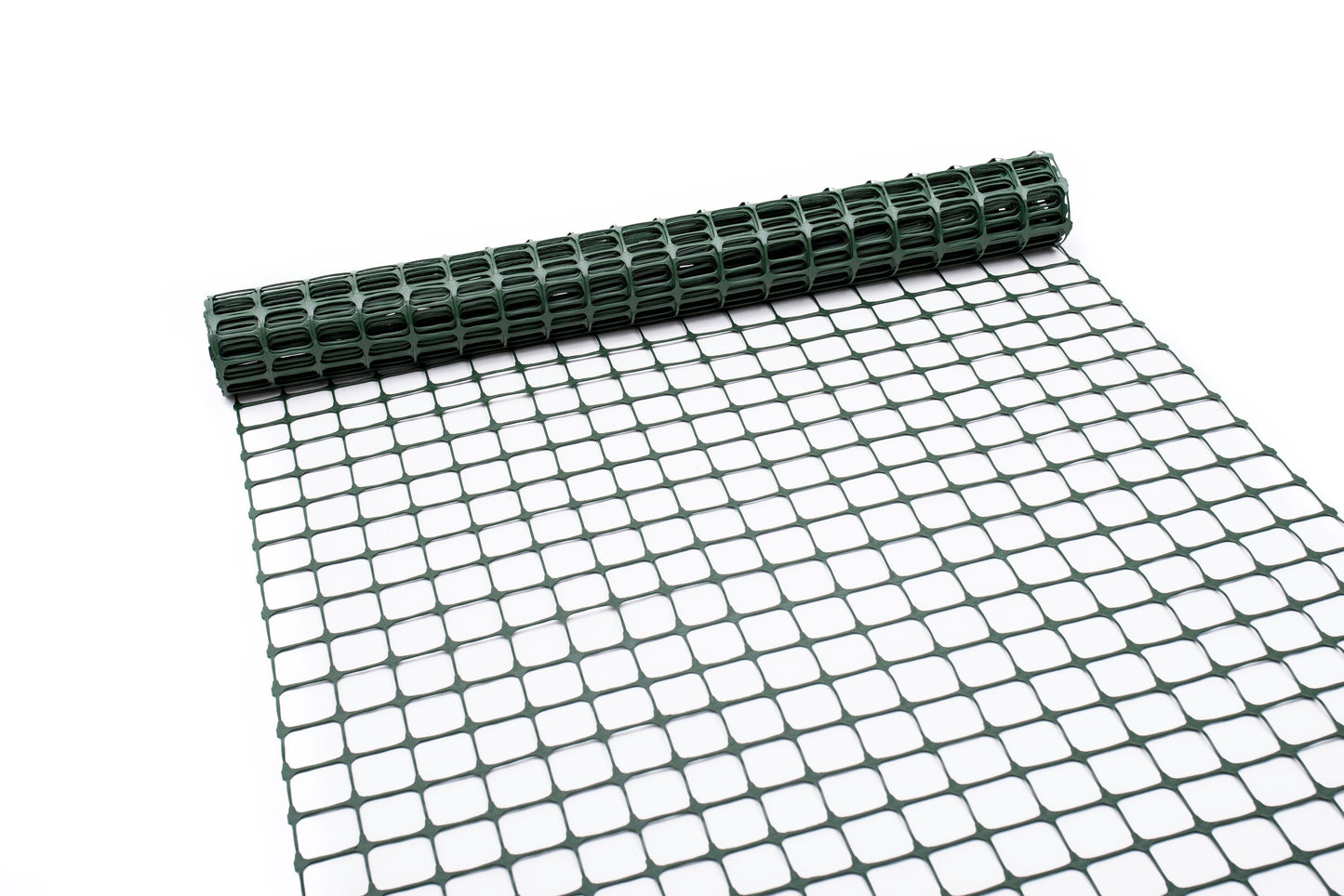 Tenax Green HDPE Extruded Mesh Rolled Fencing - 50' x 4', Safe and Durable Garden Solution
