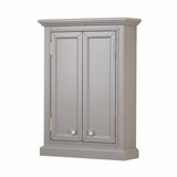 Water Creation Derby 24-in x 33-in x 8-in Grey Bathroom Wall Cabinet