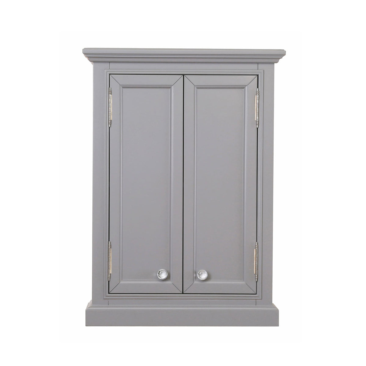 Water Creation Derby 24-in x 33-in x 8-in Grey Bathroom Wall Cabinet