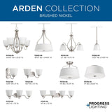 Progress Lighting Arden 3-Light Antique Bronze Transitional Chandelier