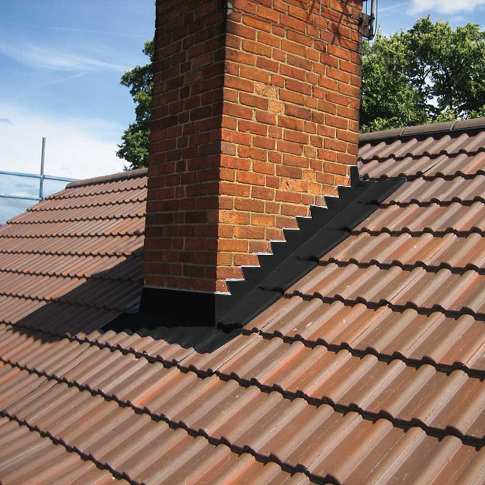 Gibraltar Building Products 0.43-in x 120-in Silver Galvanized Steel Step Flashing, 28-Gauge
