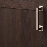 Hickory Hardware Studio 3-3/4-in Center to Center Polished Nickel Rectangular Handle Drawer Pulls