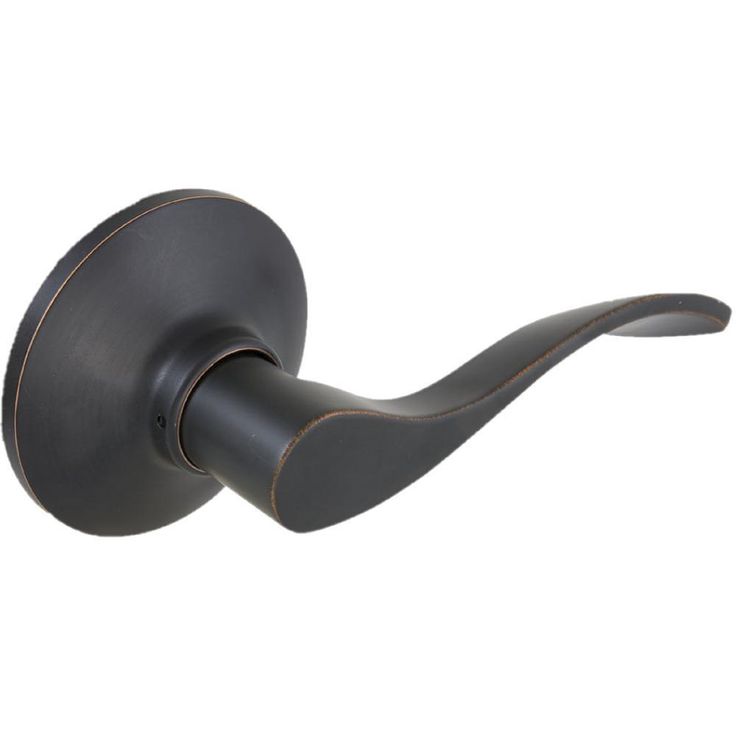 Zacoti Matte Black Hall and Closet Door Lever
