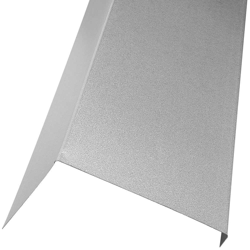 Gibraltar Building Products 6-in x 10-ft Sliver Galvanized Steel Drip Edge, 26-Gauge (TP10G-26)