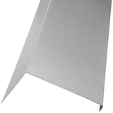 Gibraltar Building Products 6-in x 10-ft Sliver Galvanized Steel Drip Edge, 26-Gauge (TP10G-26)