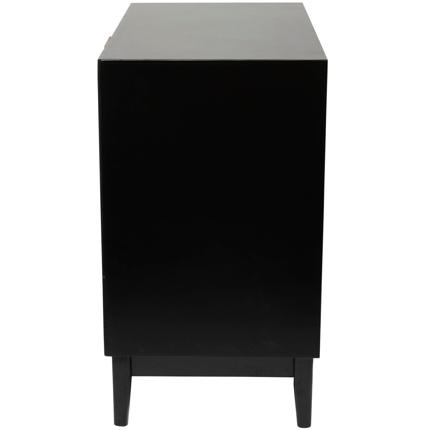 Grayson Lane Black Chest Of Drawers 3-Drawer Accent Chest