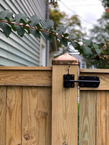 PERMAKAP 4-in x 6-in Pyramid Solid Polished Copper Deck Post Cap