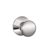 Plymouth Series Bright Brass Passage Hall/Closet Door Knob - Super Arbor