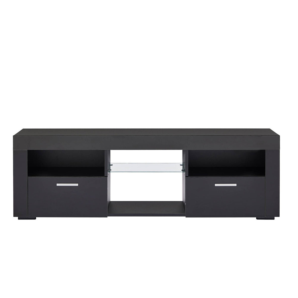 Yiekholo Modern/Contemporary White Tv Cabinet (Accommodates TVs up to 48-in)