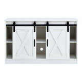 Yiekholo Modern/Contemporary Black Tv Cabinet (Accommodates TVs up to 65-in)