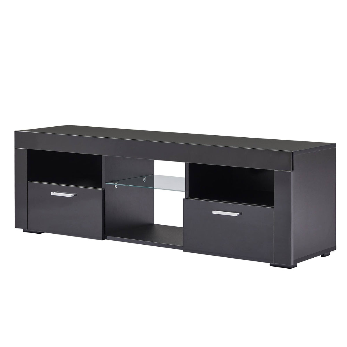 Yiekholo Modern/Contemporary White Tv Cabinet (Accommodates TVs up to 48-in)