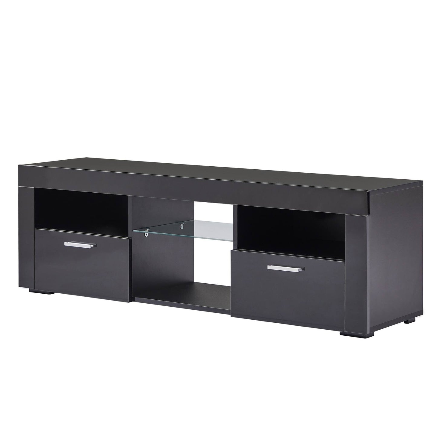 Yiekholo Modern/Contemporary White Tv Cabinet (Accommodates TVs up to 48-in)