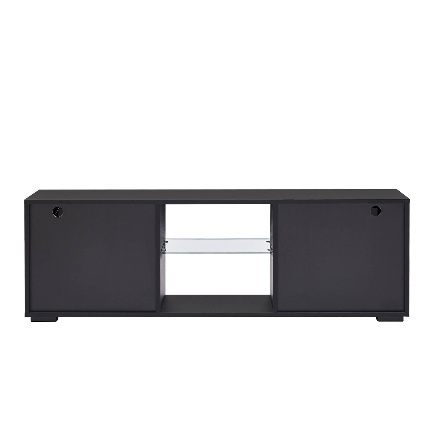 Yiekholo Modern/Contemporary White Tv Cabinet (Accommodates TVs up to 48-in)