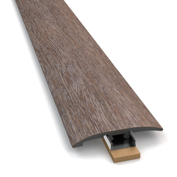 STAINMASTER Washed Oak Dove 3-in-1 x 94-in Vinyl Floor T-Moulding, 2-in Width