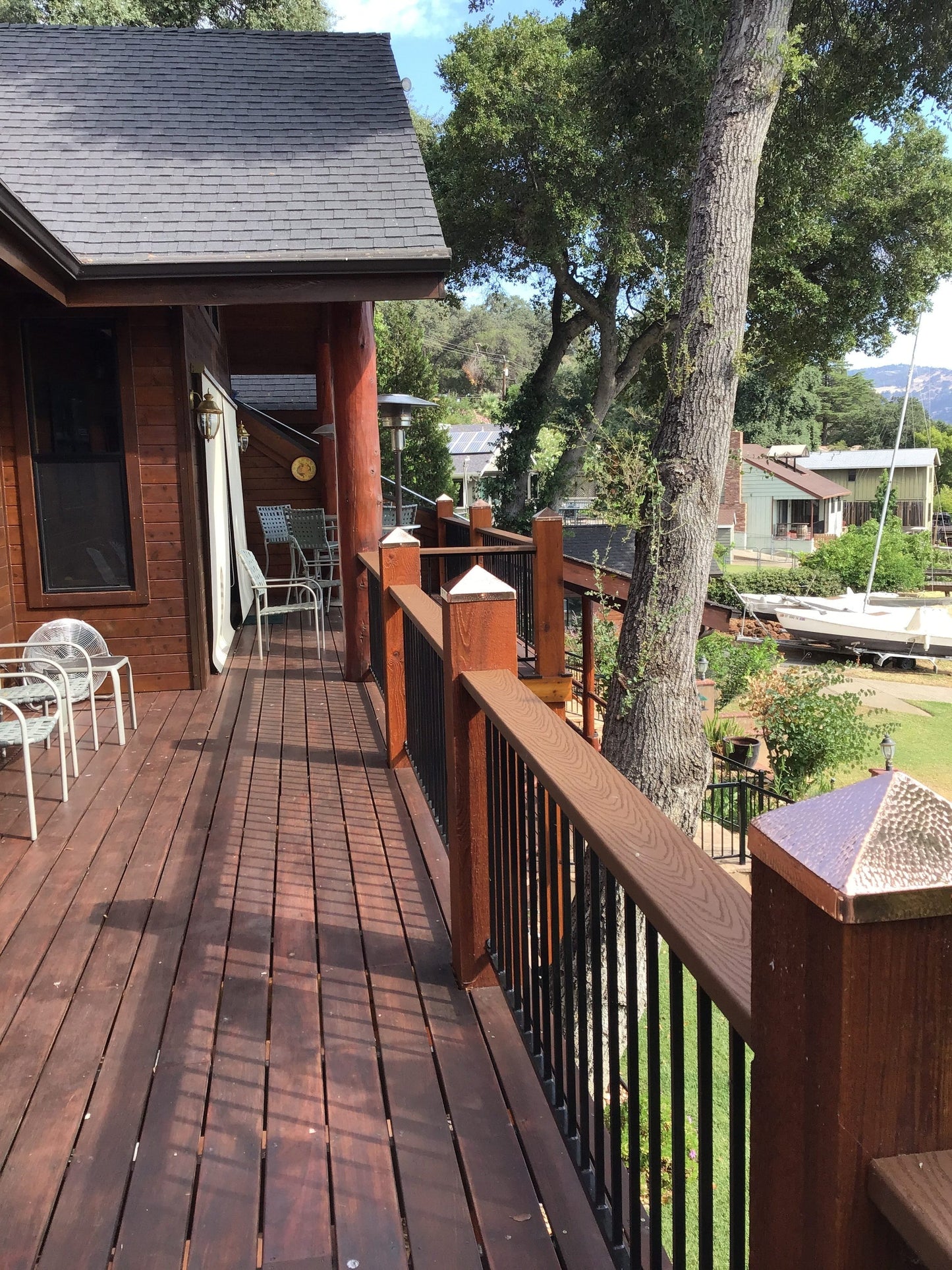 PERMAKAP 4-in x 6-in Pyramid Solid Polished Copper Deck Post Cap