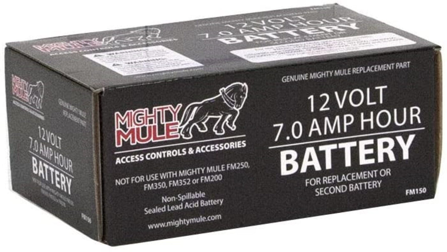 Mighty Mule Replacement Battery, 12 Volt