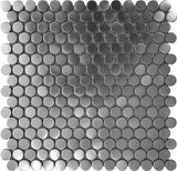 Apollo Tile Metal 11-in x 11-in Polished Metal Hexagon Floor and Wall Tile (4.75-sq. ft/ Carton)