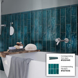 Apollo Tile Duchess Green 2-1/2-in x 8-in Glossy Ceramic Subway Wall Tile (5.38-sq. ft/ Carton)