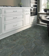 Apollo Tile Dark Gray 14-in x 14-in Matte Porcelain Stone Look Tile (10-sq. ft/ Carton)