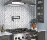 Apollo Tile Deluxe White 10-in x 12-in Glossy Ceramic Mixed Pattern Patterned Wall Tile (4.18-sq. ft/ Carton)