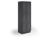 Valleywood Cabinetry 30-in W x 84-in H x 24-in D Ideal Gray Birch Pantry Ready To Assemble Plywood Cabinet (Flat Panel Shaker Door Style)