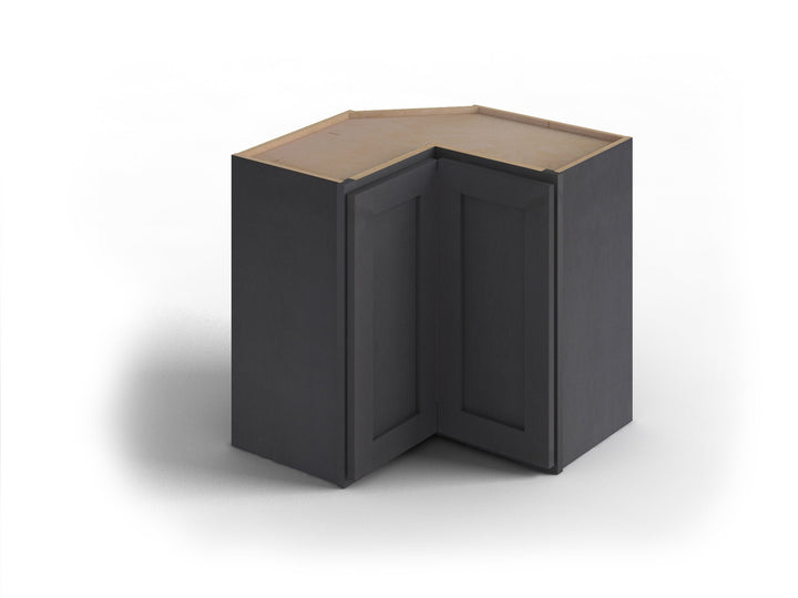 Valleywood Cabinetry 24-in W x 42-in H x 24-in D Ideal Gray Birch L-shaped Corner Wall Ready To Assemble Plywood Cabinet (Flat Panel Shaker Style)