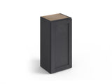 Valleywood Cabinetry 18-in W x 42-in H x 12-in D Ideal Gray Birch Wall Ready To Assemble Plywood Cabinet (Flat Panel Shaker Door Style)