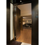 1-1/8 in. x 4-5/8 in. Satin Chrome Invisible Hinge - Super Arbor