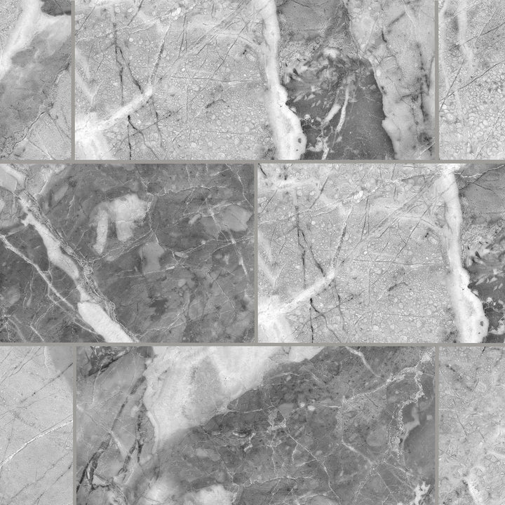 Origin 21 Grey Essence 12-in x 24-in Polished Porcelain Marble look Floor and Wall Tile product image