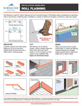 Gibraltar Building Products 14.01-in x 50-ft Gray/Silver Galvanized Steel Roll Flashing