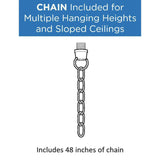 Progress Lighting Glennaire 4-Light Brushed Nickel Modern/Contemporary Chandelier
