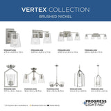 Progress Lighting Vertex 5-Light Brushed Gold Modern/Contemporary Chandelier