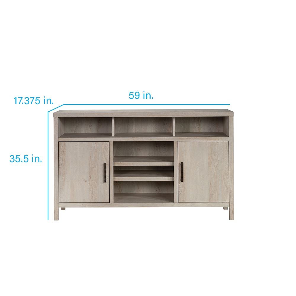 allen + roth Transitional Light Chestnut Tv Cabinet (Accommodates TVs up to 60-in)