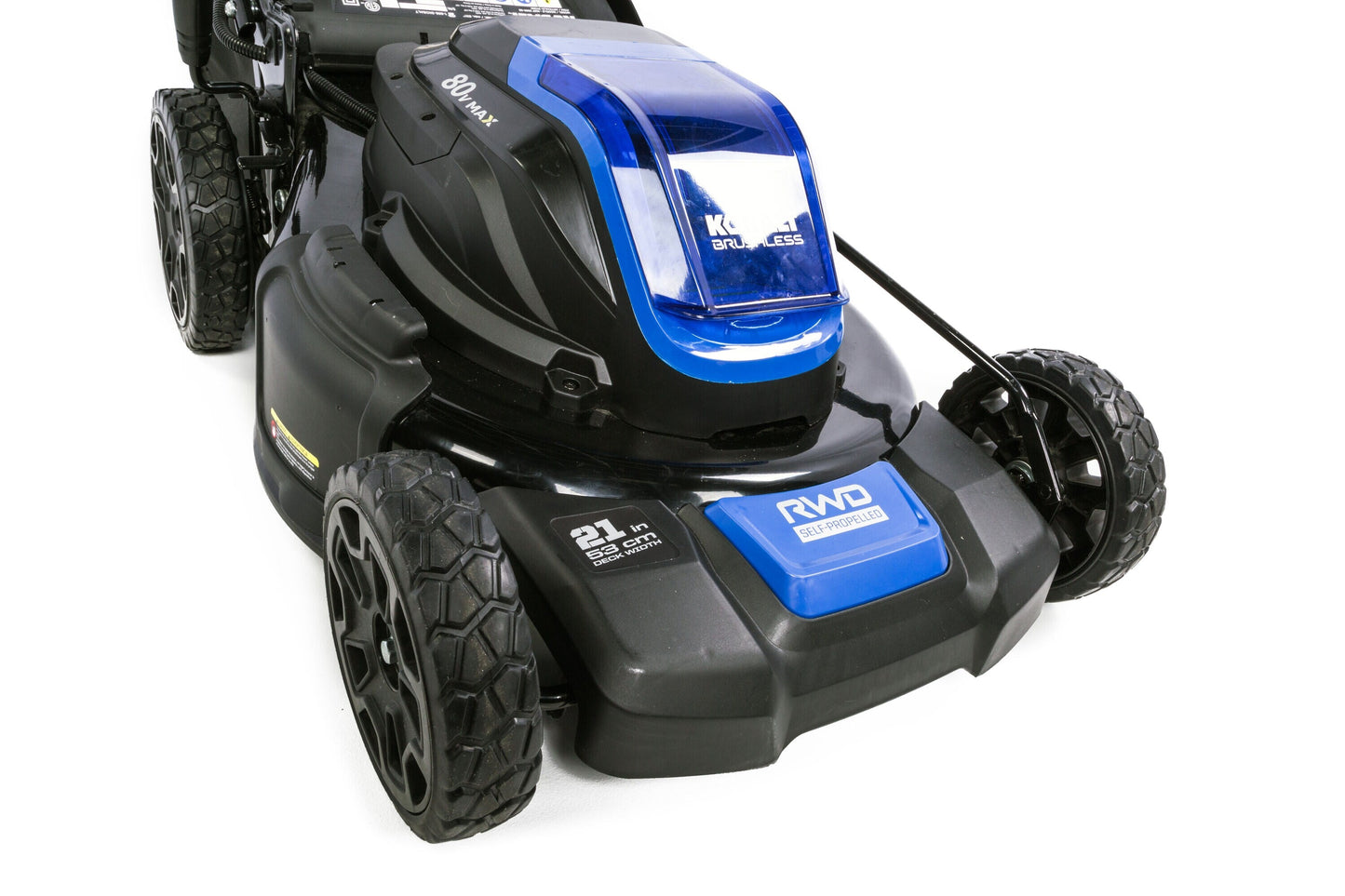 Kobalt 80-volt Max Brushless Lithium Ion Self-propelled 21-in Cordless Electric Lawn Mower