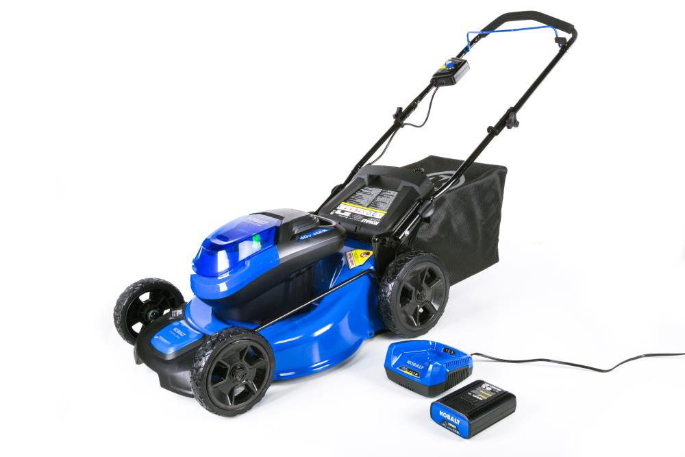 Kobalt 40-volt Max Brushless Lithium Ion Push 20-in Cordless Electric Lawn Mower