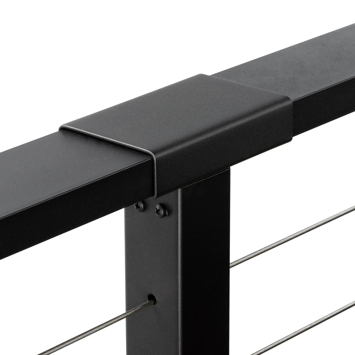 CityPost Stair Face Mount Steel Deck Cable Rail Kit